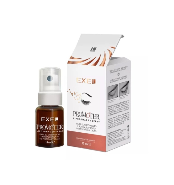 PROMOTER - LIPOSOMAS EN SPRAY PESTAÑA Y CEJAS X 15